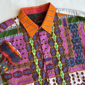 Robert Graham‎ 145/215 Very Limited Edition Cotton Silk Embroidered Men Size 3XL